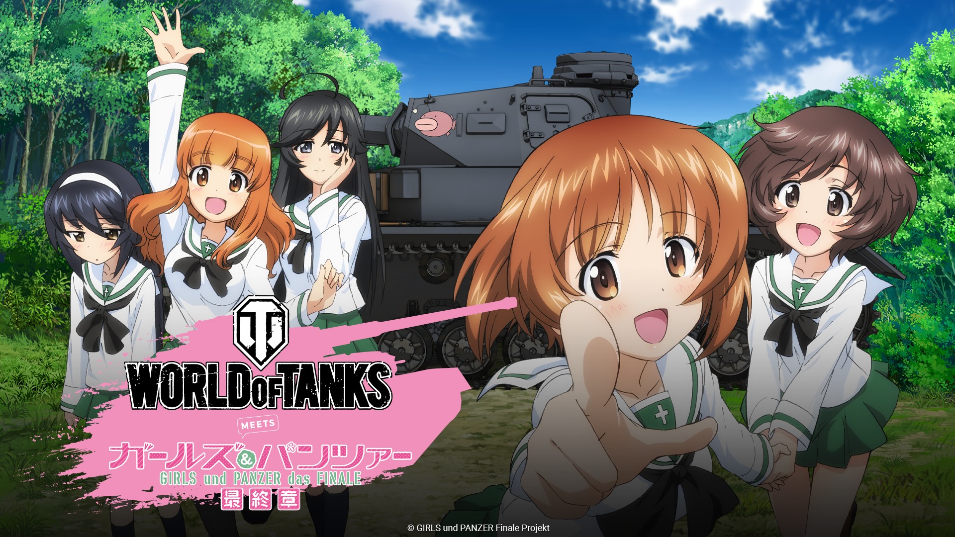 Girls und Panzer powraca do World of Tanks sprowadzając posiłki