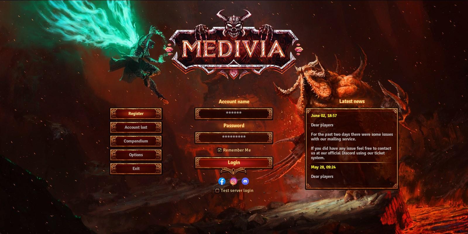 Medivia game details
