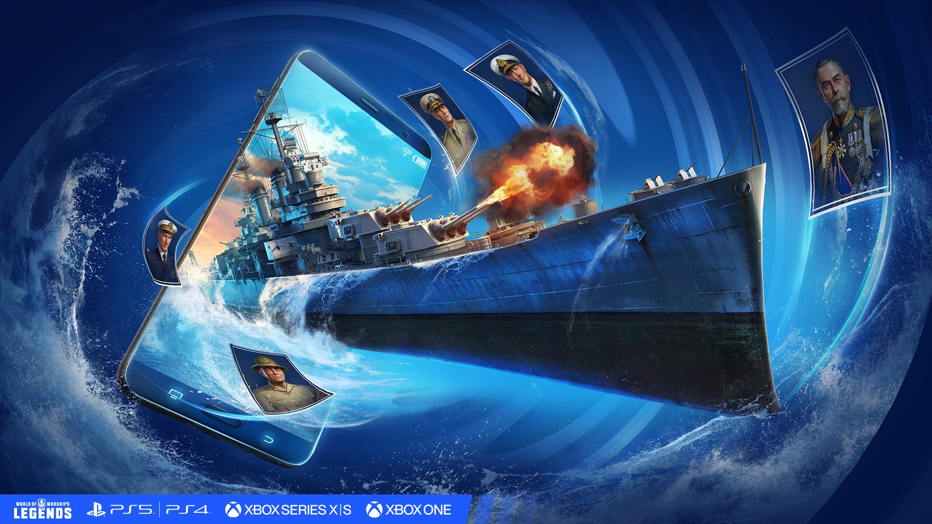 World of Warships: Legends już wszędzie na urządzeniach mobilnych
