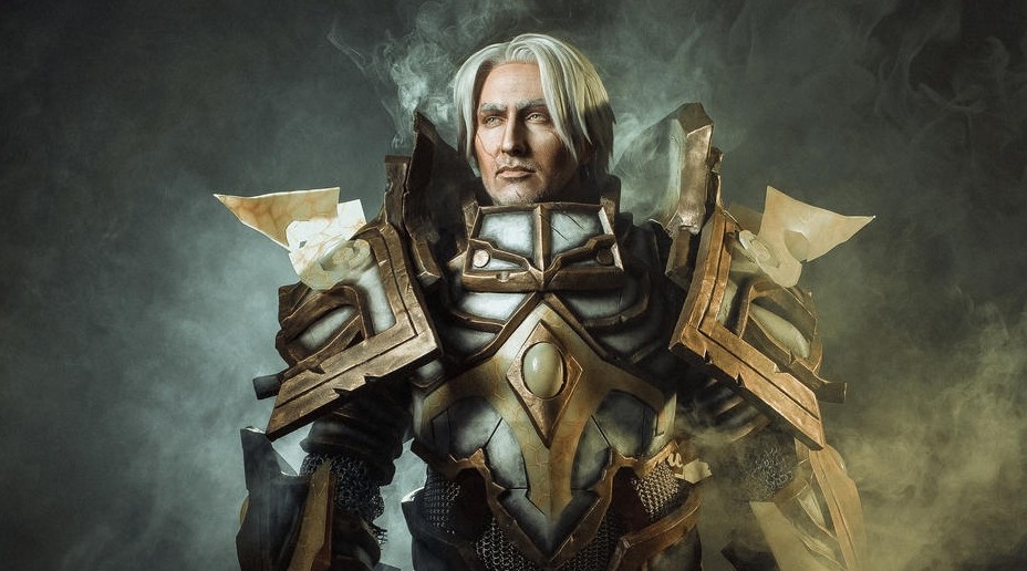 Absolutnie wspaniały cosplay z World of Warcraft z facetem w roli głównej