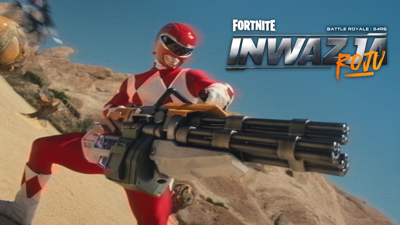 Go Go Power Rangers w Fortnite oraz inwazja robaków!