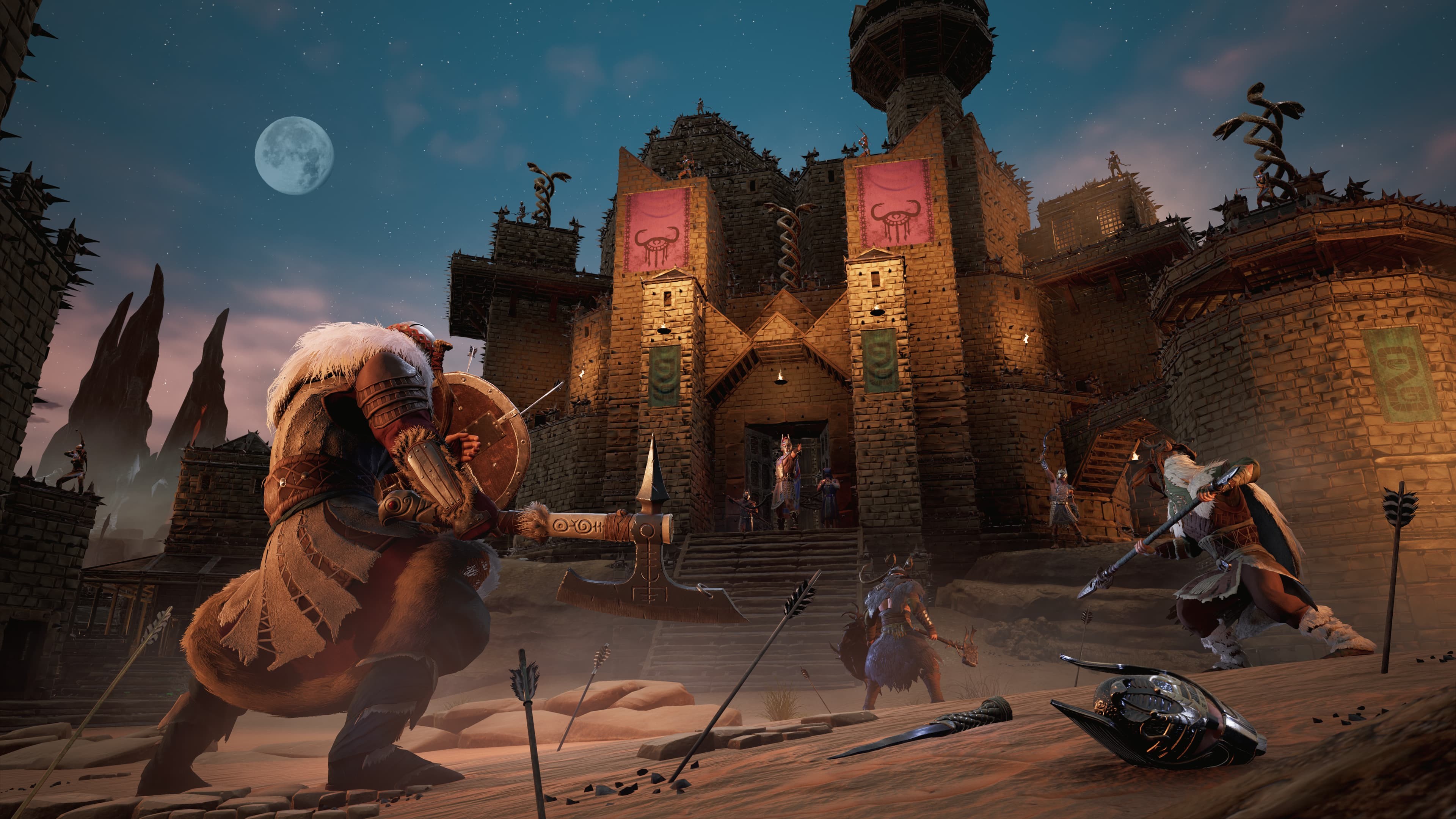 Conan Exiles dodaje oblężenie PvE z w pełni zniszczalną fortecą