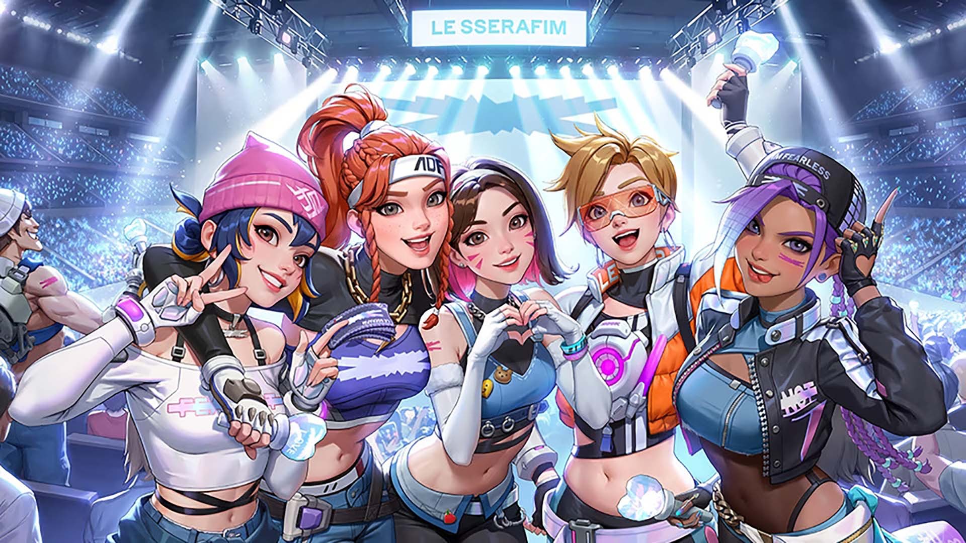 LE SSERAFIM w Overwatch 2 to nie tylko skórki, ale również tryb gry