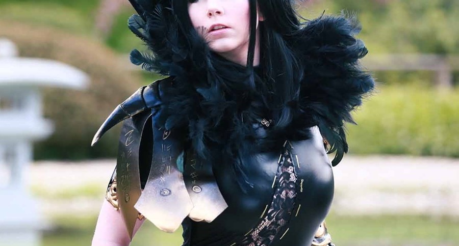 Nie-azjatycki cosplay z Blade & Soul