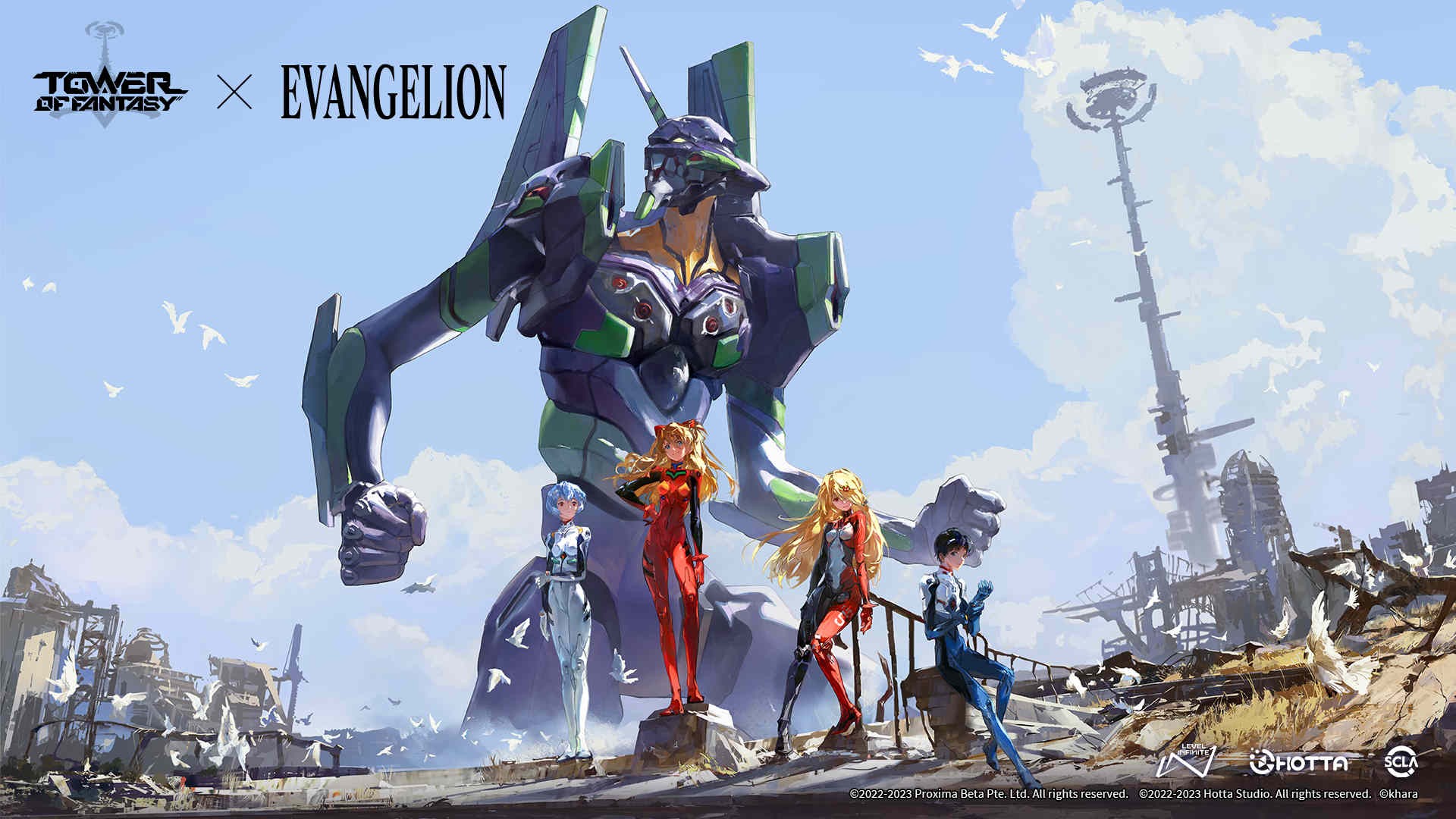 Do Tower of Fantasy zawita Neon Genesis Evangelion