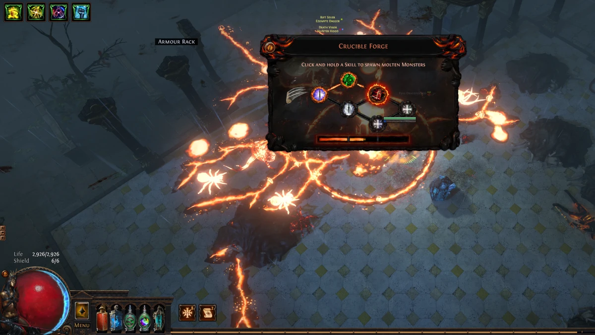 Crucible nie wejdzie do podstawowej wersji Path of Exile