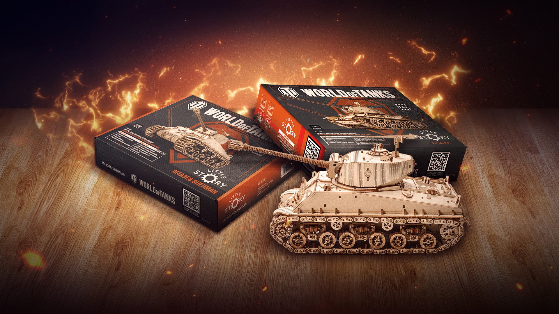 Nadjeżdżają polskie, drewniane puzzle 3D World of Tanks