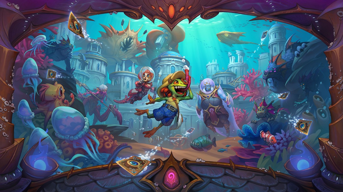 Wyprawa do Zatopionego Miasta nowym dodatkiem do Hearthstone!