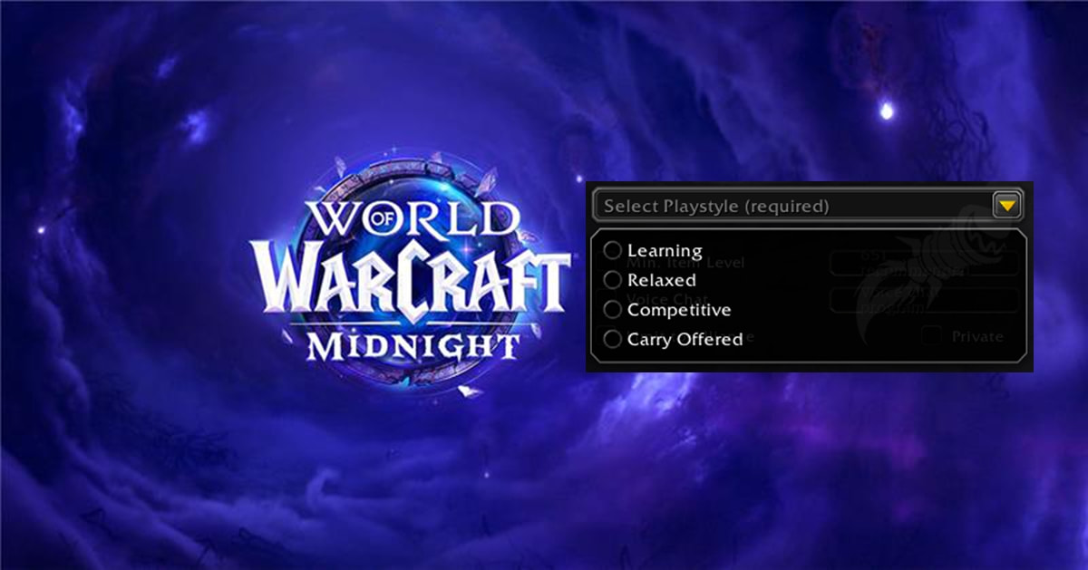 World of Warcraft zmieni wyszukiwanie grup. Będziemy musieli wybrać nasz styl gry