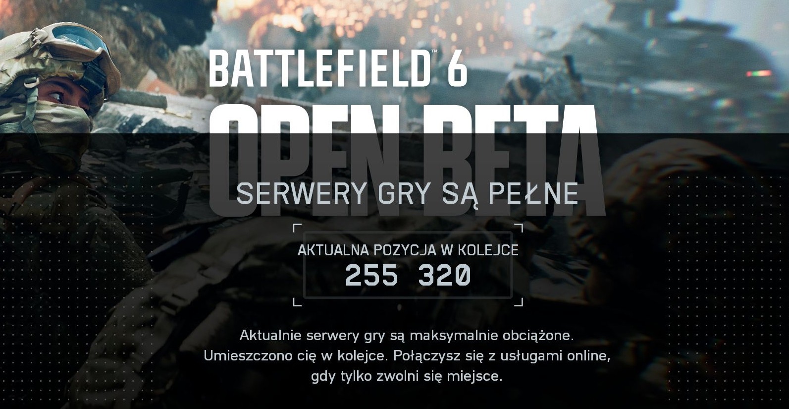 Ćwierć miliona osób w kolejce. Battlefield 6 ruszył z Open Betą