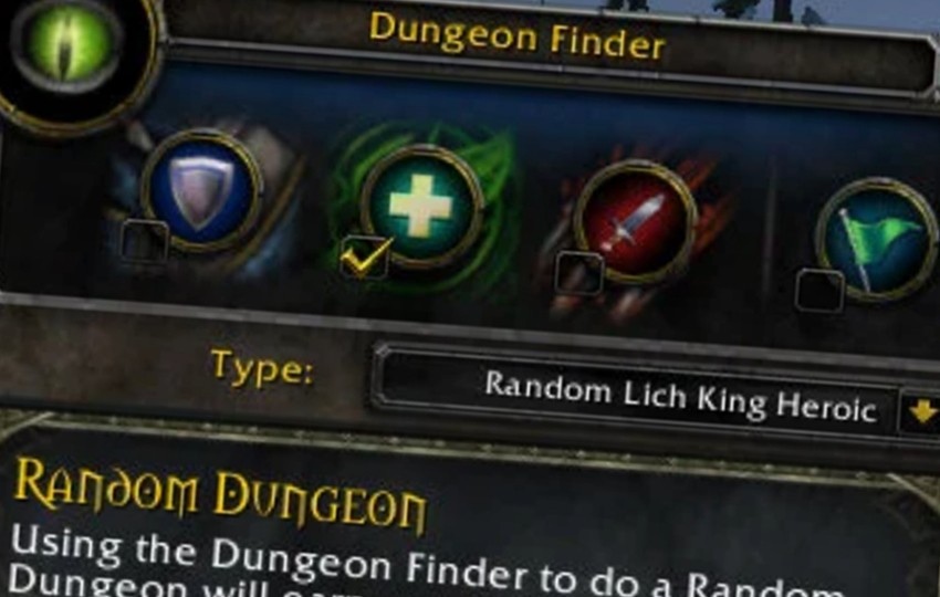 Wrath of the Lich King Classic nie będzie miał wyszukiwarki dungeonów...