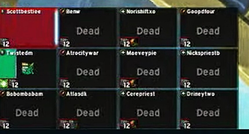 Najlepsza gildia World of Warcraft w akcji. Dwóch tanków wysolowało bossa...