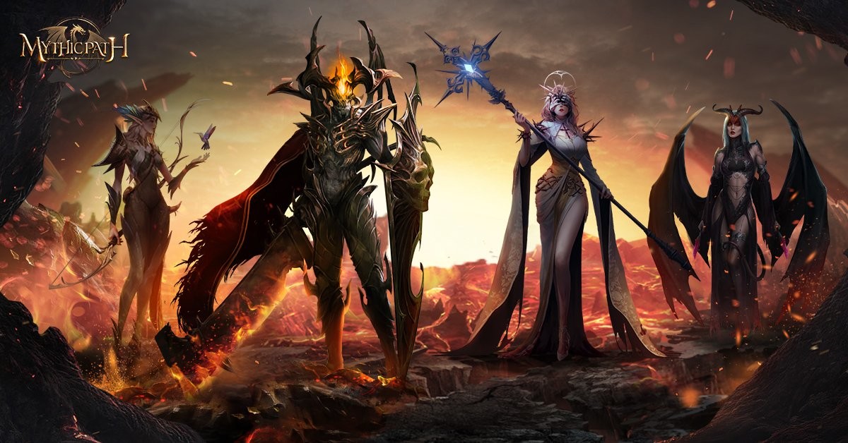 Można już grać w Mythic Path. Nowy wertykalny MMORPG
