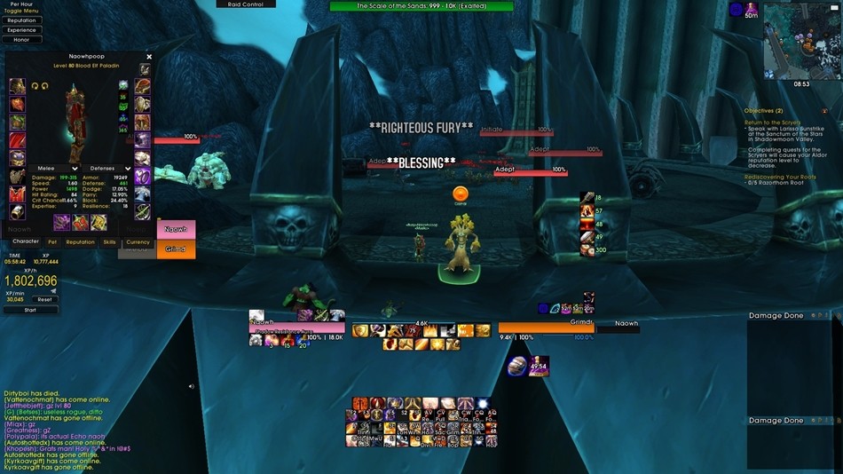 Pierwszy gracz, który osiągnął maksymalny level w Wrath of the Lich King Classic