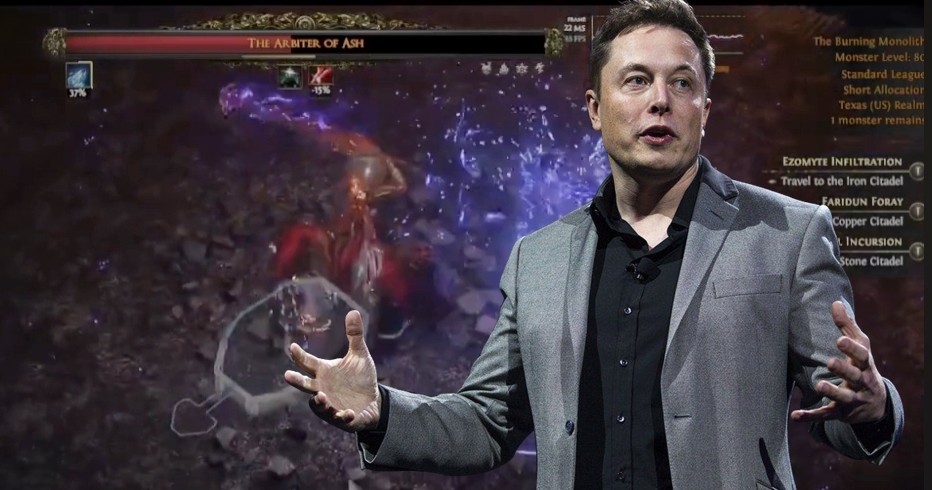 Elon Musk gra w Path of Exile 2... i wymiata