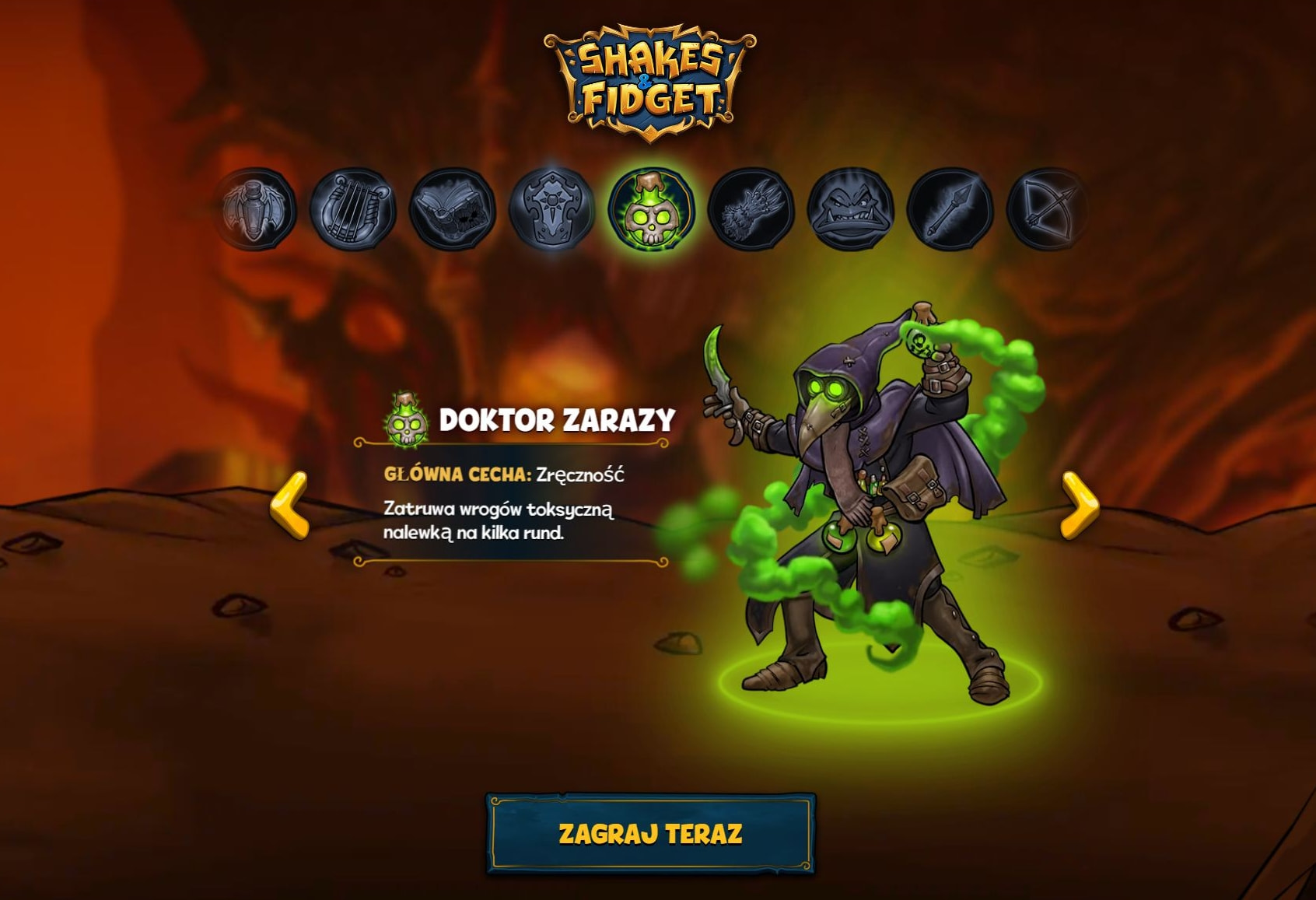 Shakes & Fidget dostał Doktora Zarazy, a dziś otwiera nowy świat