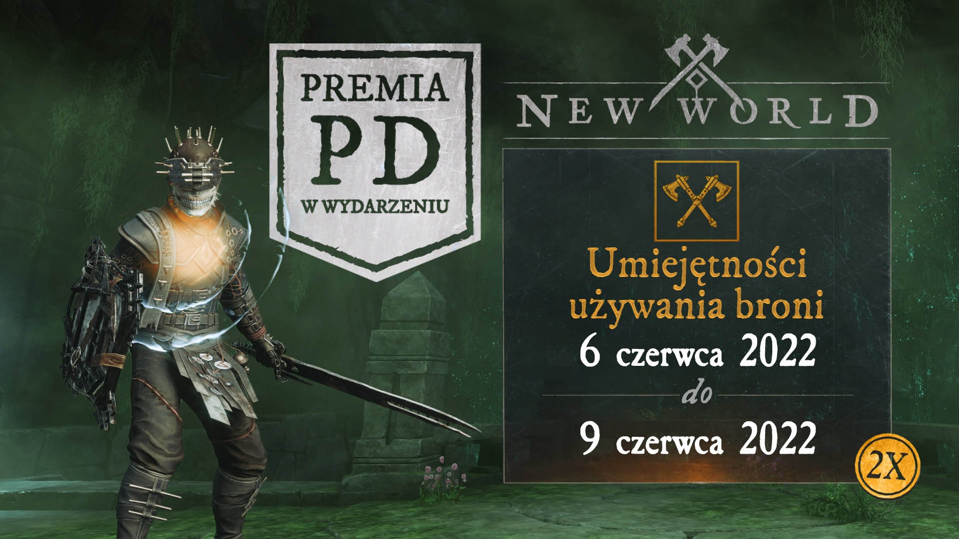 W New World czekać na Was będzie premia do skillowania broni