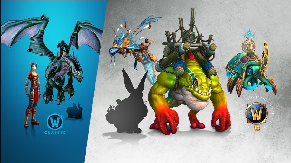 Kupcie abonament do World of Warcraft na cały rok, aby zdobyć kilka mountów