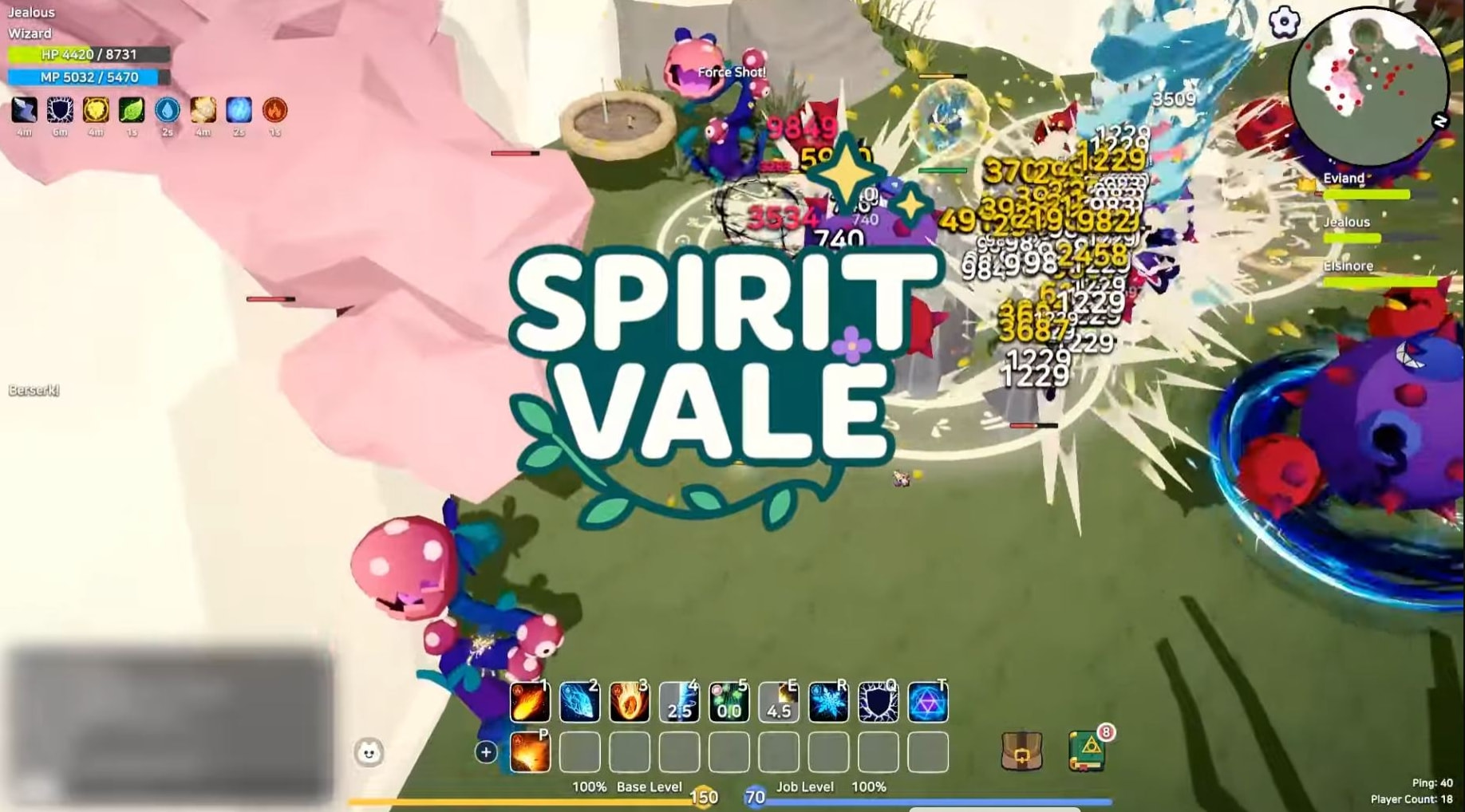 SpiritVale zaprasza. Dynamiczny Action-MMORPG z dużą aktualizacją