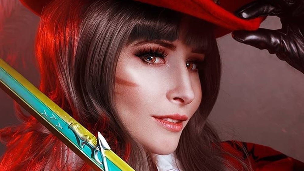 Cosplay Red Mage i Samuraja z FFXIV, którzy od wtorku będą Free2Play