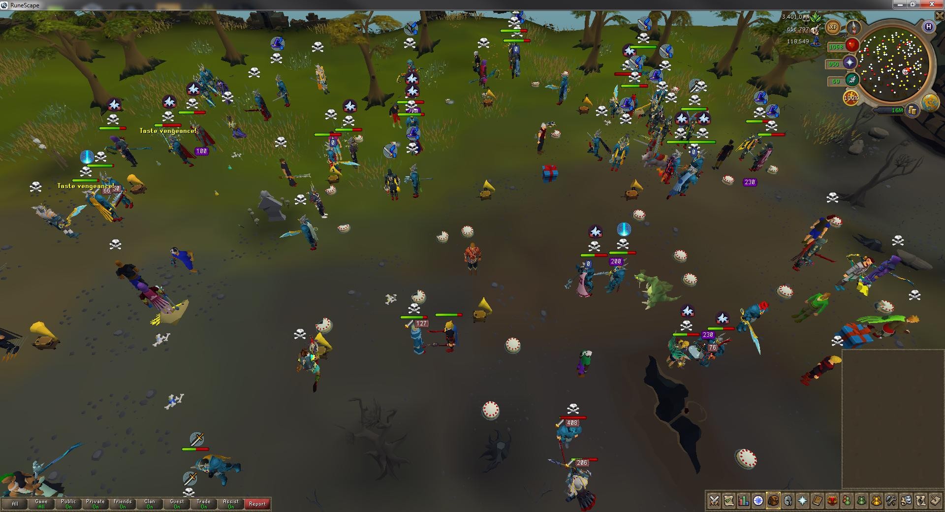 Graczom RuneScape nie podobała się mechanika w Wilderness, więc ją usunięto