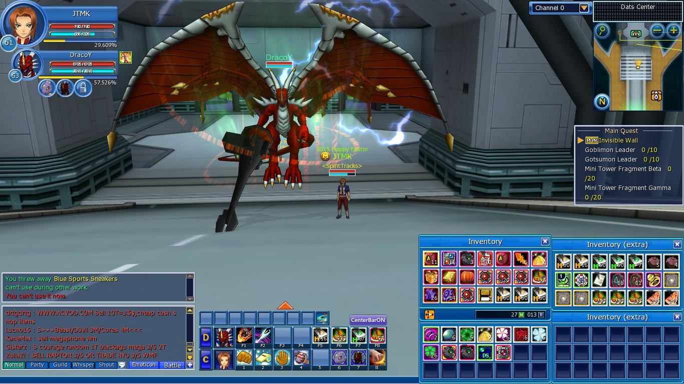 Digimon Masters Online - kolejny "pokemonowy" MMORPG otrzymał nowości