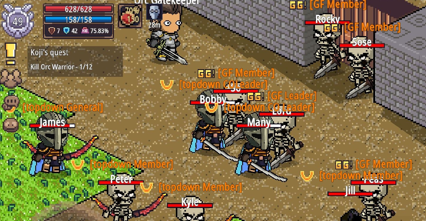 Rising Clans to nowy mobilny, trochę hardkorowy tytuł MMORPG