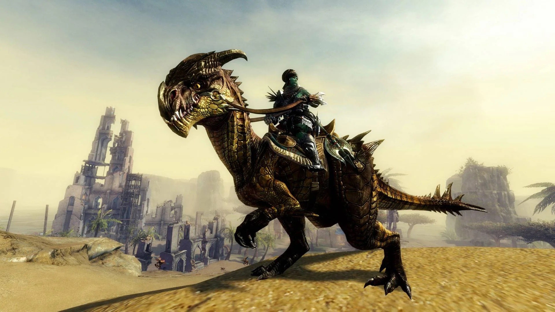 Mała rewolucja w GW2 – pojeździcie na raptorze już od 10 poziomu!