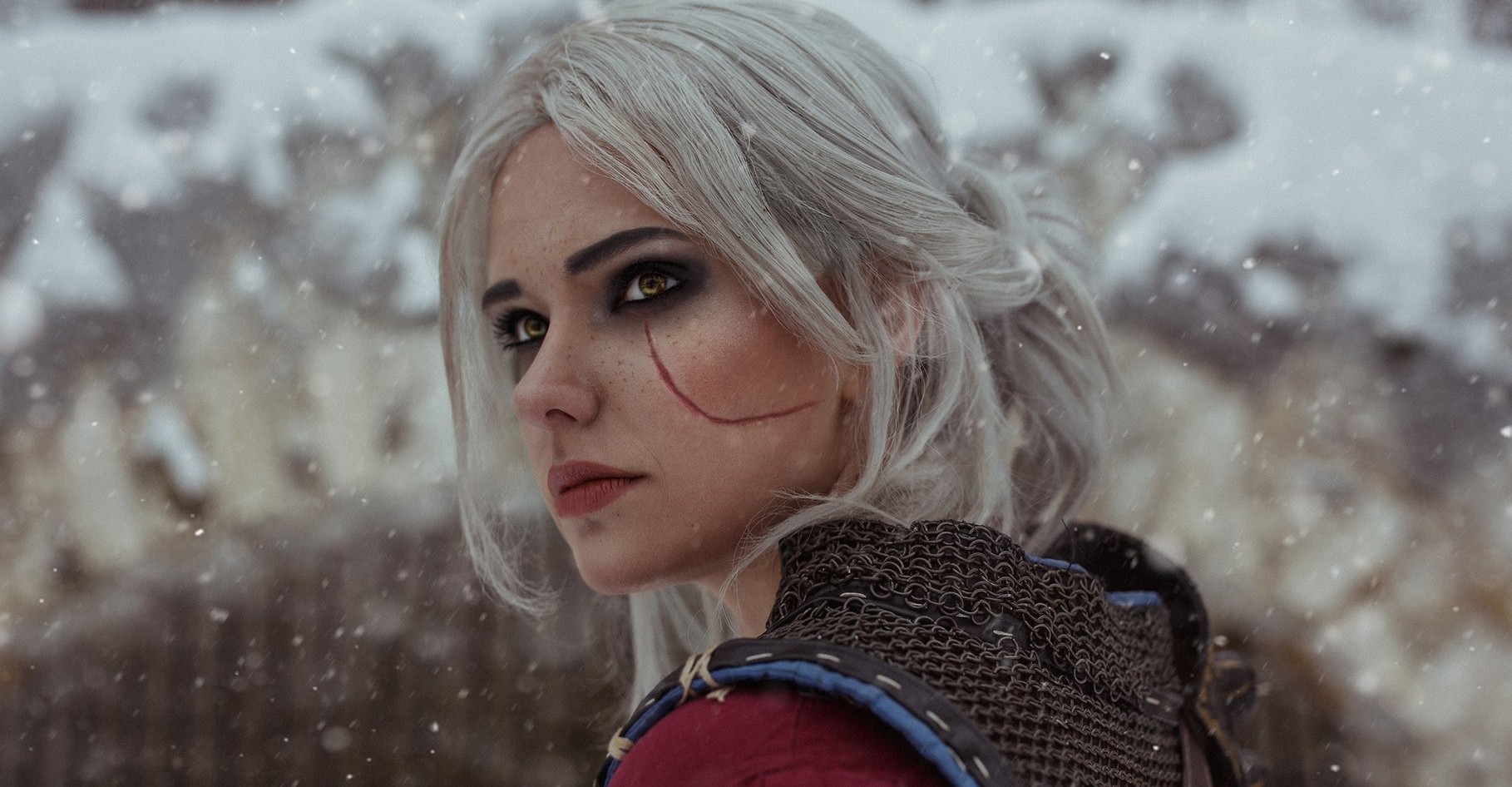 Fenomenalny cosplay Ciri (na pożegnanie Gwinta)