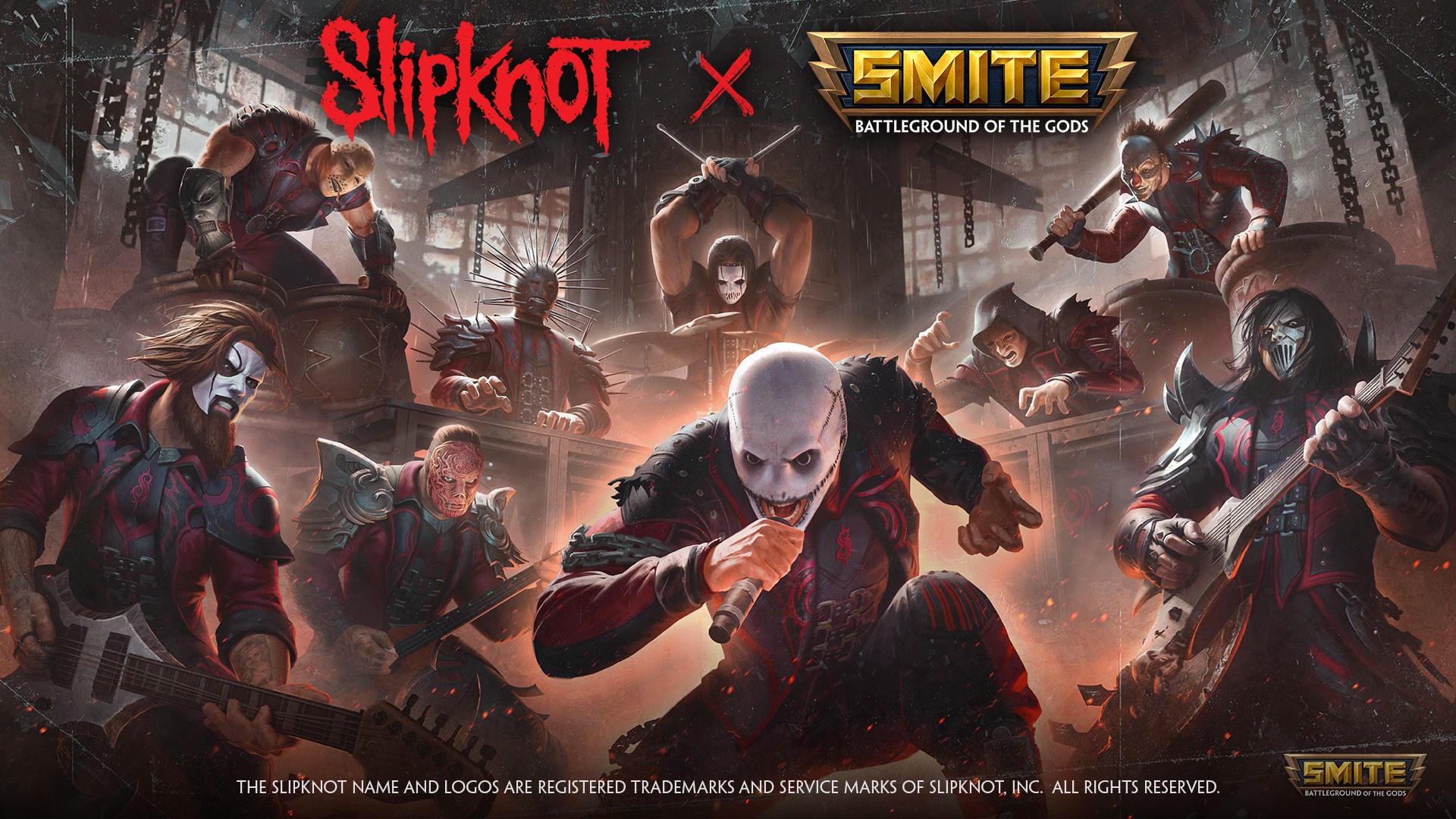 Slipknot nawiązało współpracę ze Smite, bo czemu by nie?