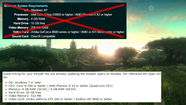 Mam nadzieję, że macie dobry sprzęt, bo od dzisiaj prawie dwukrotnie wzrastają minimalne wymagania dla PlanetSide 2