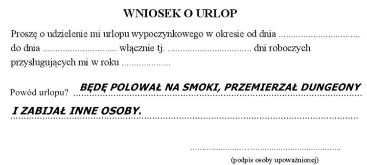 Czy braliście urlop w pracy/ wolne od szkoły ze względu na premierę wyczekiwanej przez Ciebie gry MMO?