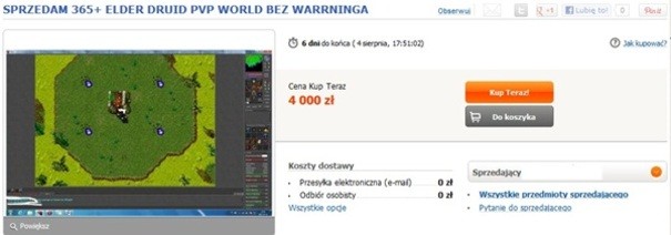 Ile zarobiliście na grach MMORPG? - wyniki ankiety