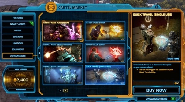 89% graczy SWTOR'a to Subskrybenci. 87% kupuje w Item Shop