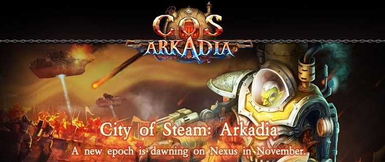 City of Steam jeszcze nie umrze. Wzbogaci się o podtytuł "Arkadia" i wystartuje pod koniec listopada