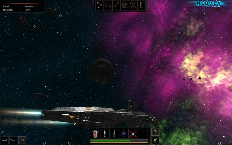 Ten MMORPG ma być rzekomą konkurencją dla EVE Online. Nazywa się Nebula Online