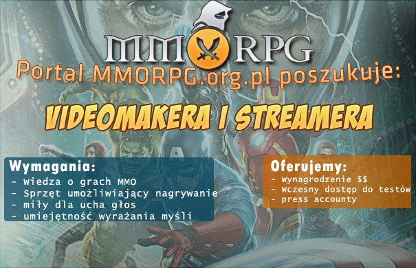 Poszukujemy nowych Videomakerów i Streamerów