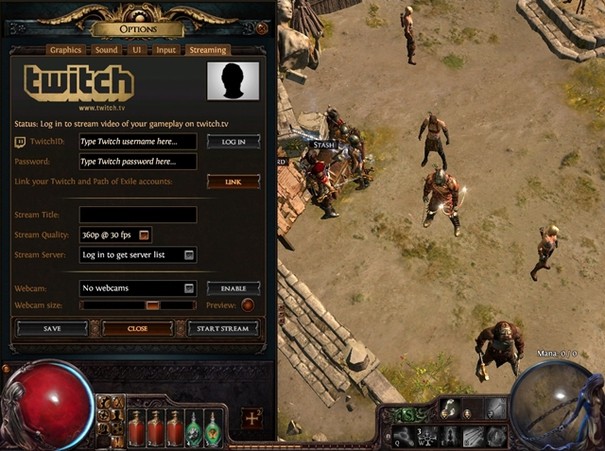 Path of Exile wprowadził integrację z Twitch'em