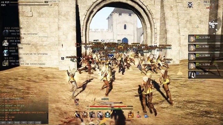 Przyszedł czas na najważniejszy element Black Desert, czyli PvP: gameplay'e z GvG, mass PvP, oblężenia - Castle Siege...