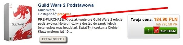 Ruszył Pre-Purchase Guild Wars 2! Na razie tylko Standard i Digital Edition