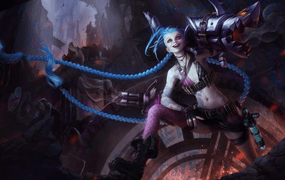 Poznajcie szaloną Jinx, która wkrótce dołączy do League of Legends