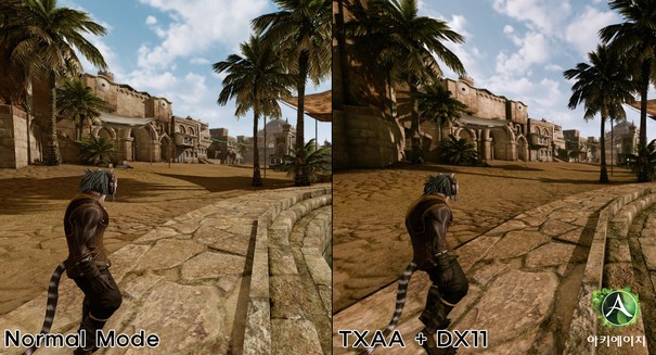 ArcheAge z DirectX 9 vs ArcheAge z DirectX 11