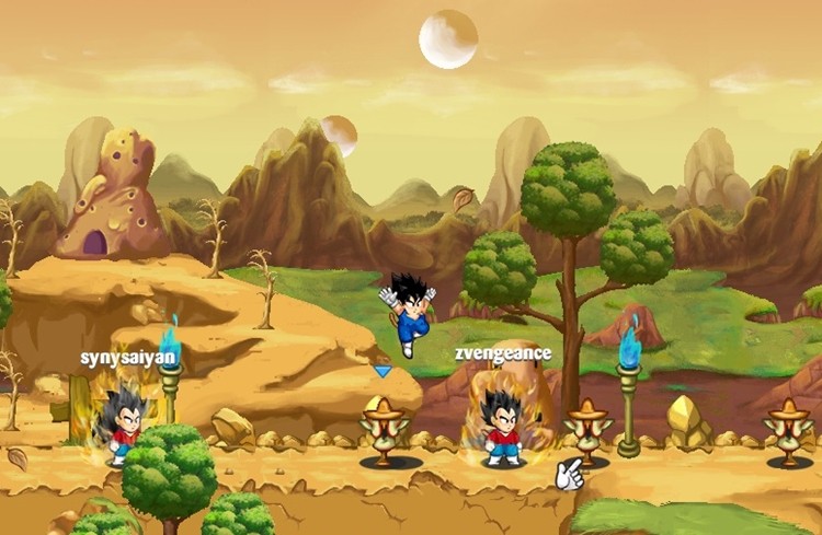 Co to? To Ngoc Rong Online, czyli taki "prostacki" Dragon Ball Online