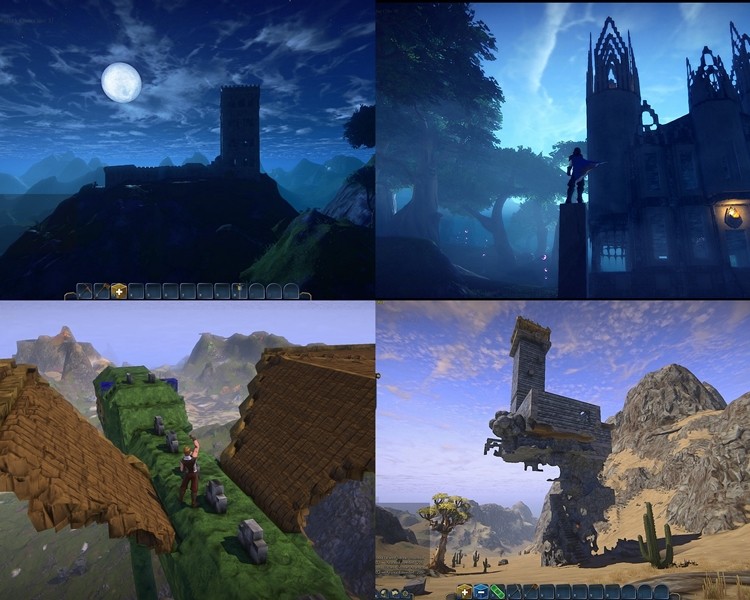 EverQuest Next Landmark jak Minecraft. Patrzcie, jakie cuda można tutaj tworzyć...