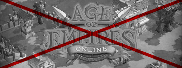 Age of Empires Online znika na dobre