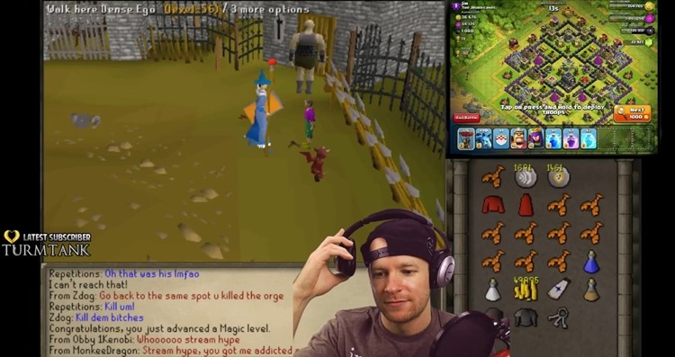 STREAM'ował RuneScape'a dla 60 tysięcy ludzi, kiedy do jego domu... wpadł oddział SWAT