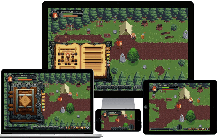 Podoba wam się taka, pixelowa grafika? Bo tak będzie wyglądał multiplatformowy MMORPG - Dragon of Legends