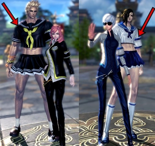 Chore? Śmieszne? Czyli najnowsze outfity w Blade & Soul