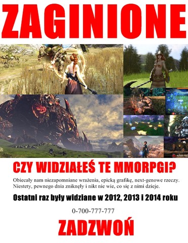 30 MMORPG'ów "zaginionych w akcji", czyli takich, po których słuch zaginął (część 2)