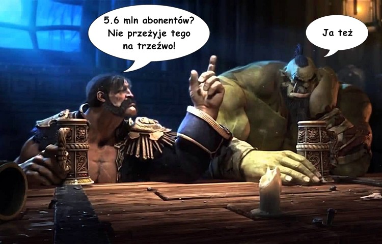 Król umiera? World of Warcraft ma już tylko 5.6 miliona abonentów - to najgorszy wynik... od 2005 roku!